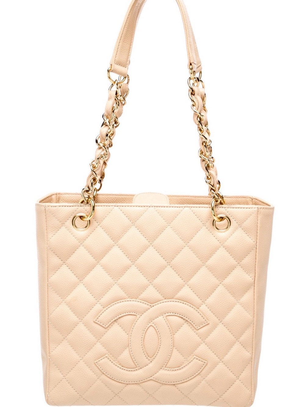 Chanel Caviar Shopping Tote - Small